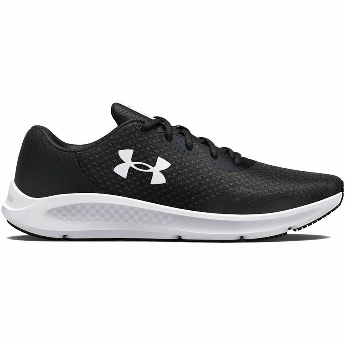 Sports Trainers for Women Under Armour Charged Pursuit 3 Black 38.5